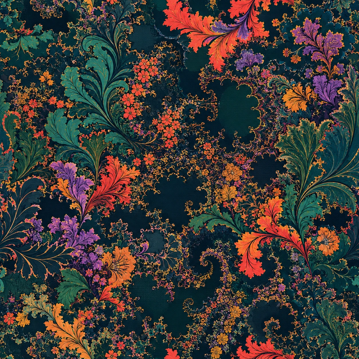 Mandelbrot Garden registered S3 visual candidate
